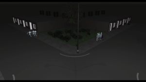 Recreación 3D riña pandilla